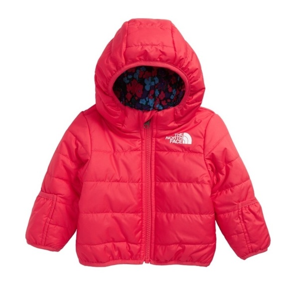 {The North face} Perrito jack reversible water repellent hooded jacket 12-18M - Picture 1 of 3
